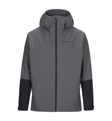 Peak Performance Nightbreak Heren Hardshell Jas Quiet Grey L