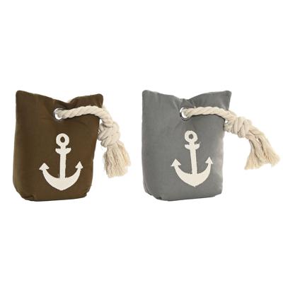 Deurstopper DKD Home Decor Zand 13 x 9 x 20 cm (2 Stuks)