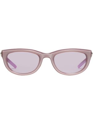 Gentle Monster lunettes de soleil à monture ovale - Rose