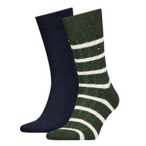 Tommy Hilfiger 2 stuks Men Neppy Stripe Sock