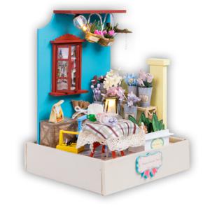 Miniatuurhuis Bouwpakket Mini - Het Bloemenhuisje