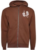 Local Authority hoodie La Bones Fufc - Marron