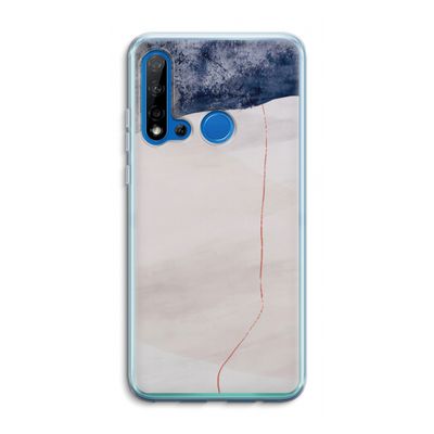 Stone White: Huawei P20 Lite (2019) Transparant Hoesje