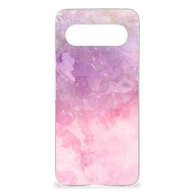 Smartphone hoesje Google Pixel 8 Pink Purple Paint