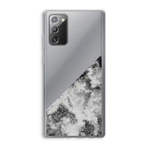 Onweer: Samsung Galaxy Note 20 / Note 20 5G Transparant Hoesje