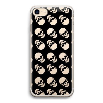 Musketon Skulls: iPhone 7 Transparant Hoesje