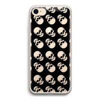 Musketon Skulls: iPhone 7 Transparant Hoesje