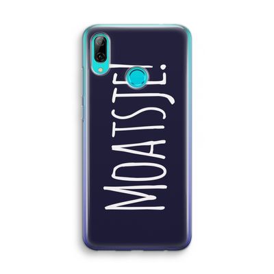 Moatsje!: Huawei P Smart (2019) Transparant Hoesje