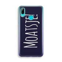 Moatsje!: Huawei P Smart (2019) Transparant Hoesje