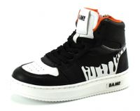 BAM!Shoes B1665 hoge sneaker Zwart BAM02 - thumbnail