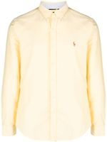 Polo Ralph Lauren chemise en coton à logo brodé - Jaune