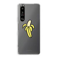 Banana: Sony Xperia 1 III Transparant Hoesje