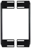 Basil Mik pannier bag tubes - voor mik bagagedragerplaat - 2 stuks - zwart