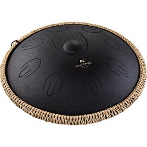 Meinl Sonic Energy Octave Steel Black Tongue Drum, 16 inch, D Kurd, 9 tonen