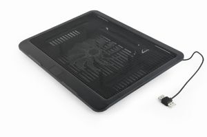 Gembird NBS-1F15-04 Cooling-pad voor laptop In hoogte verstelbaar