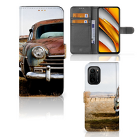Poco F3 | Xiaomi Mi 11i Telefoonhoesje met foto Vintage Auto - thumbnail