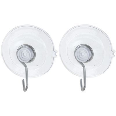 16x zuignaphaakjes/ophanghaakjes 4 cm