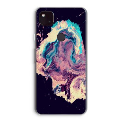 Cosmic Silence: Google Pixel 4a 5G Transparant Hoesje