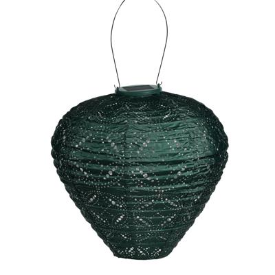 Solar lampion ball mand 30 cm groen - Lumiz