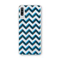 Onderbroken lijn: Samsung Galaxy A70 Transparant Hoesje