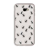 Miauw: Samsung Galaxy J4 Plus Transparant Hoesje