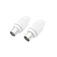 Hama Coax-set Connector/koppeling Klembaar - thumbnail