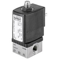 Bürkert Direct bedienbaar ventiel 126227 6014 230 V/AC Materiaal (behuizing) RVS Afdichtmateriaal FKM 1 stuk(s)