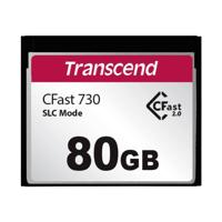 Transcend TS80GCFX730 CFast-kaart Retail 80 GB