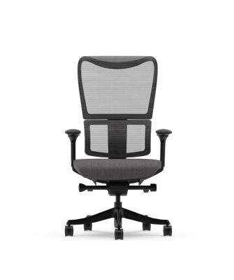 Ergonomische Stoel met Overmaatse Gebogen Rugleuning