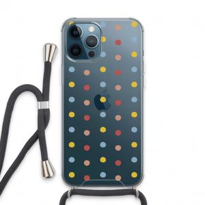 Bollen: iPhone 13 Pro Max Transparant Hoesje met koord