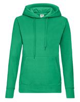 Fruit Of The Loom F409 Ladies´ Classic Hooded Sweat - Kelly Green - S
