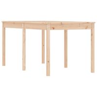 vidaXL Tuintafel 159,5x82,5x76 cm massief grenenhout