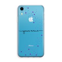 Sterren: iPhone XR Transparant Hoesje Sterren: iPhone XR Transparant Hoesje