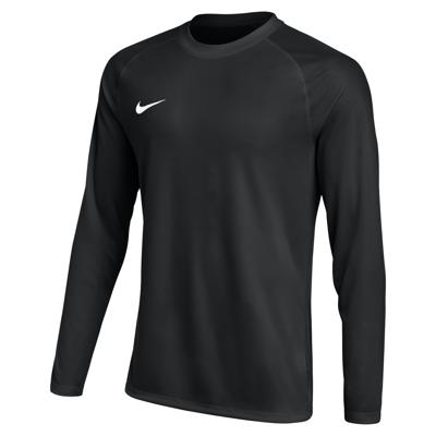 Nike Dri-FIT Park VIII Voetbalshirt Lange Mouwen Zwart Wit