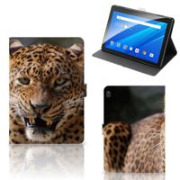 Lenovo Tab E10 Flip Case Luipaard