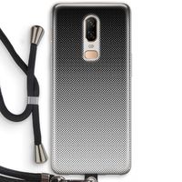 Musketon Halftone: OnePlus 6 Transparant Hoesje met koord