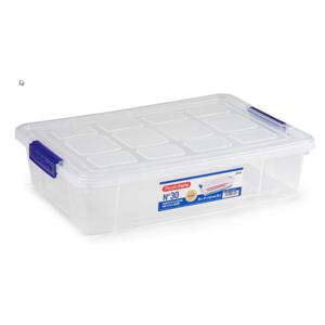 PlasticForte Opbergbox met deksel - 5L - organizer - 26 x 40 x 8,5 cm