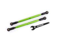 Traxxas - Toe links, 202.5mm (187.5mm center to center) (green) (2) (TRX-7897G)