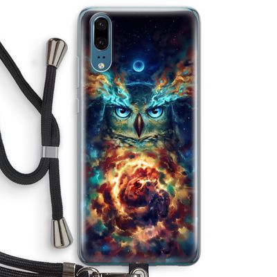 Aurowla: Huawei P20 Transparant Hoesje met koord