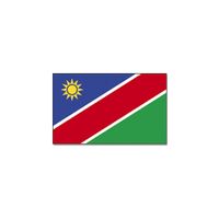 Afrika vlag Namibie