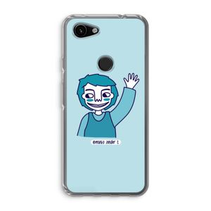 Zwaai: Google Pixel 3a Transparant Hoesje