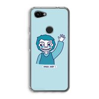 Zwaai: Google Pixel 3a Transparant Hoesje