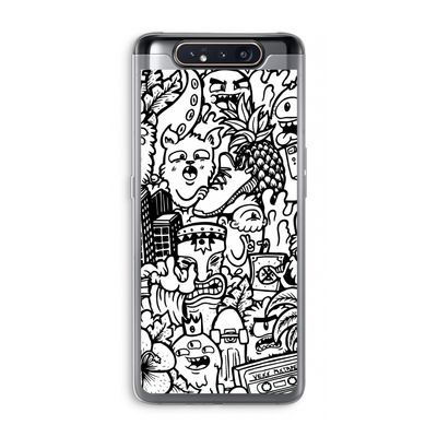 Vexx Mixtape #2: Samsung Galaxy A80 Transparant Hoesje