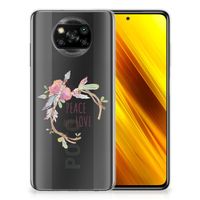 Xiaomi Poco X3 | Poco X3 Pro Telefoonhoesje met Naam Boho Text