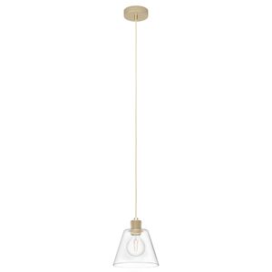 EGLO Copley hangende plafondverlichting Flexibele montage E27 40 W Goud, Transparant