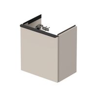 Fonteinkast Duravit D-Neo Wand 410x274x440 mm Links Mat Taupe Duravit