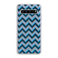 Onderbroken lijn: Samsung Galaxy S10 5G Transparant Hoesje