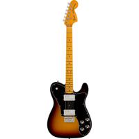 Fender American Vintage II 1975 Telecaster Deluxe 3-Color Sunburst MN elektrische gitaar met koffer