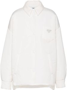 Prada doudoune Light Re-Nylon - Blanc