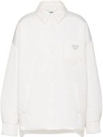 Prada doudoune Light Re-Nylon - Blanc